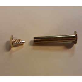 Knihařský šroub 25mm - narážecí