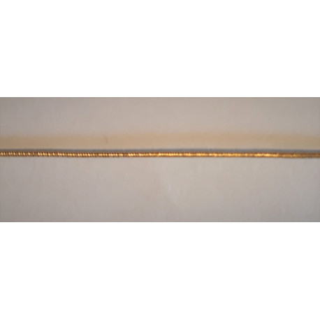 Gumička kulatá zlatá (X 7000) 1,2mm
