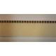 Paspulka 25 black/gold