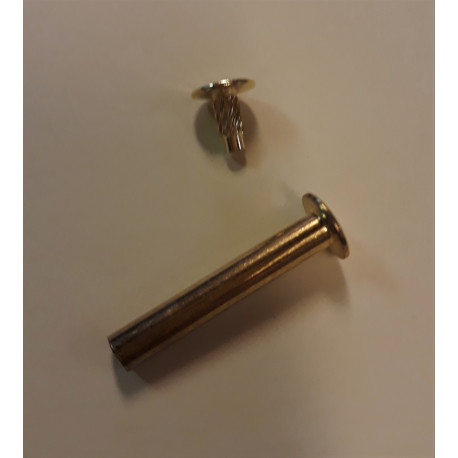Knihařský šroub 30mm - narážecí