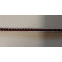 Šňůra stáčená stř. hnědá 2,1mm ( A7901)