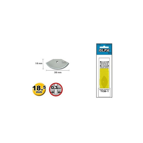 Olfa náhradní čepele TCB 1