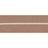 Záložka Satin Ribbon 01 White 3mm