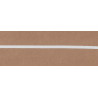Záložka Satin Ribbon 01 White 6mm